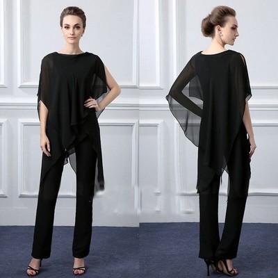 mother of the bride flowy pant suits